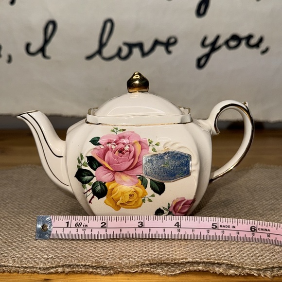 Rare Vintage Sadler Cube English Teapot - Picture 8 of 10